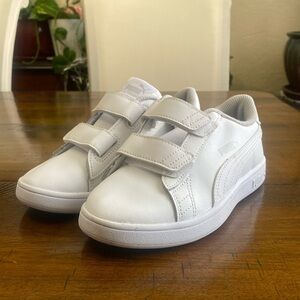 Smash v2 Leather Little Kids' Sneakers